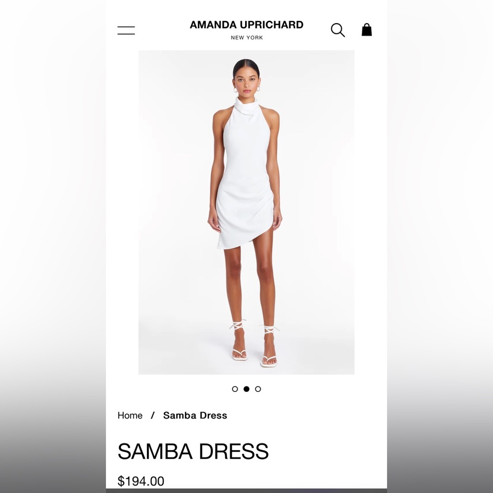 Amanda Uprichard Samba Mini Dress - NWT